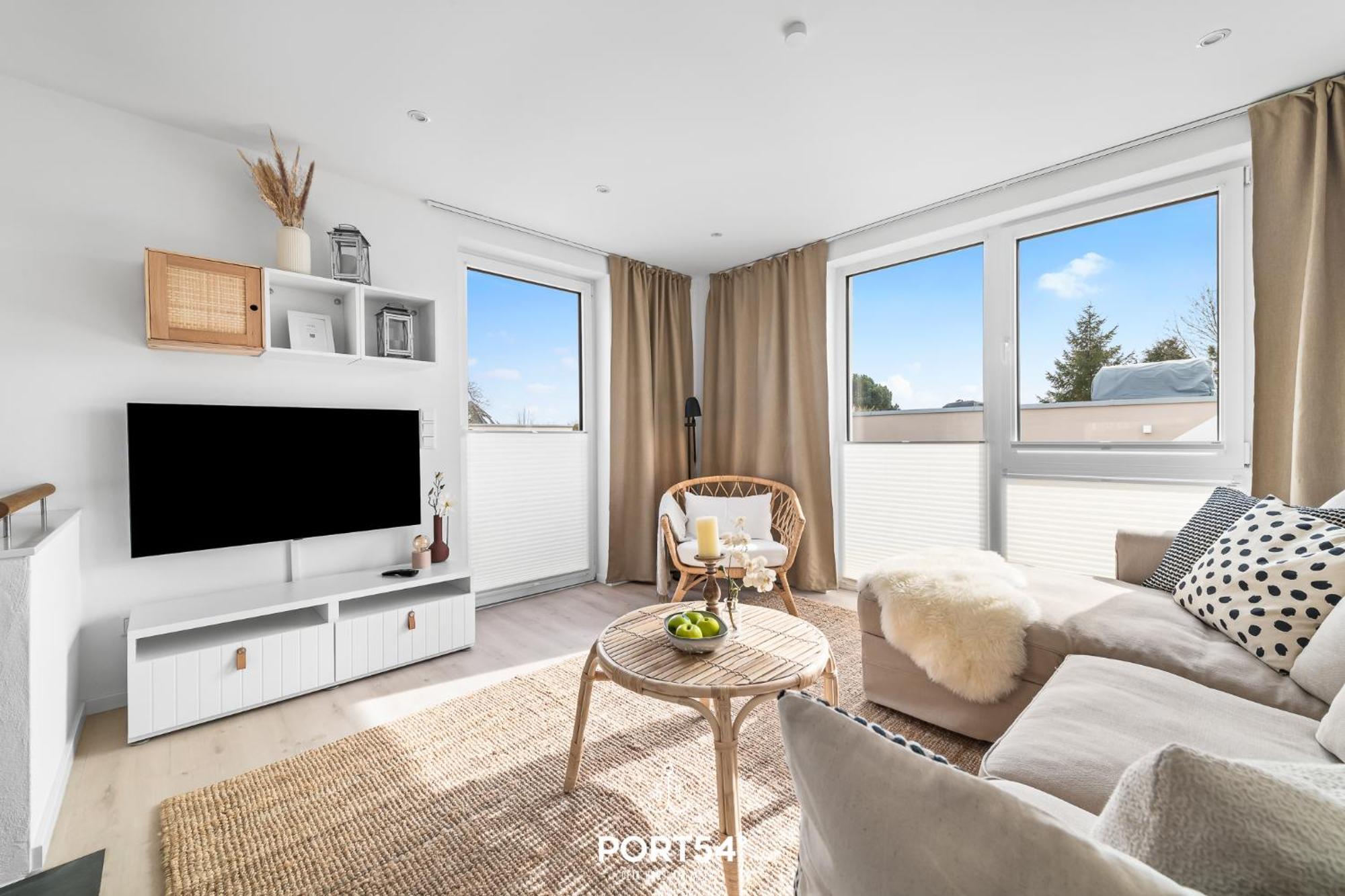 Modernes Ferienhaus "Meerliebe" Mit Direktem Meerblick An Der Ostsee Glücksburg Esterno foto