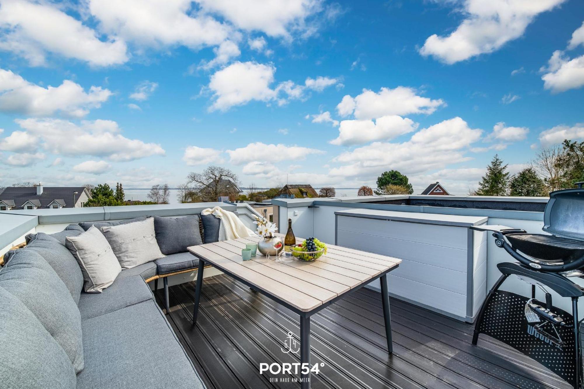 Modernes Ferienhaus "Meerliebe" Mit Direktem Meerblick An Der Ostsee Glücksburg Esterno foto